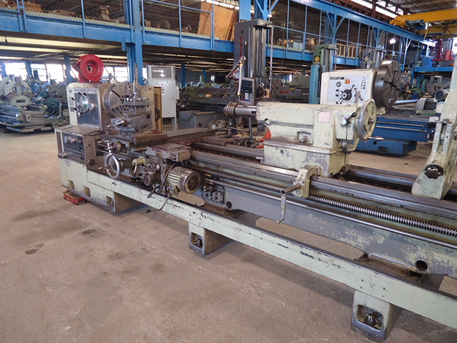 30" x 33' (396") MAZAK ... LATHE 4-1/4" SPINDLE HOLE